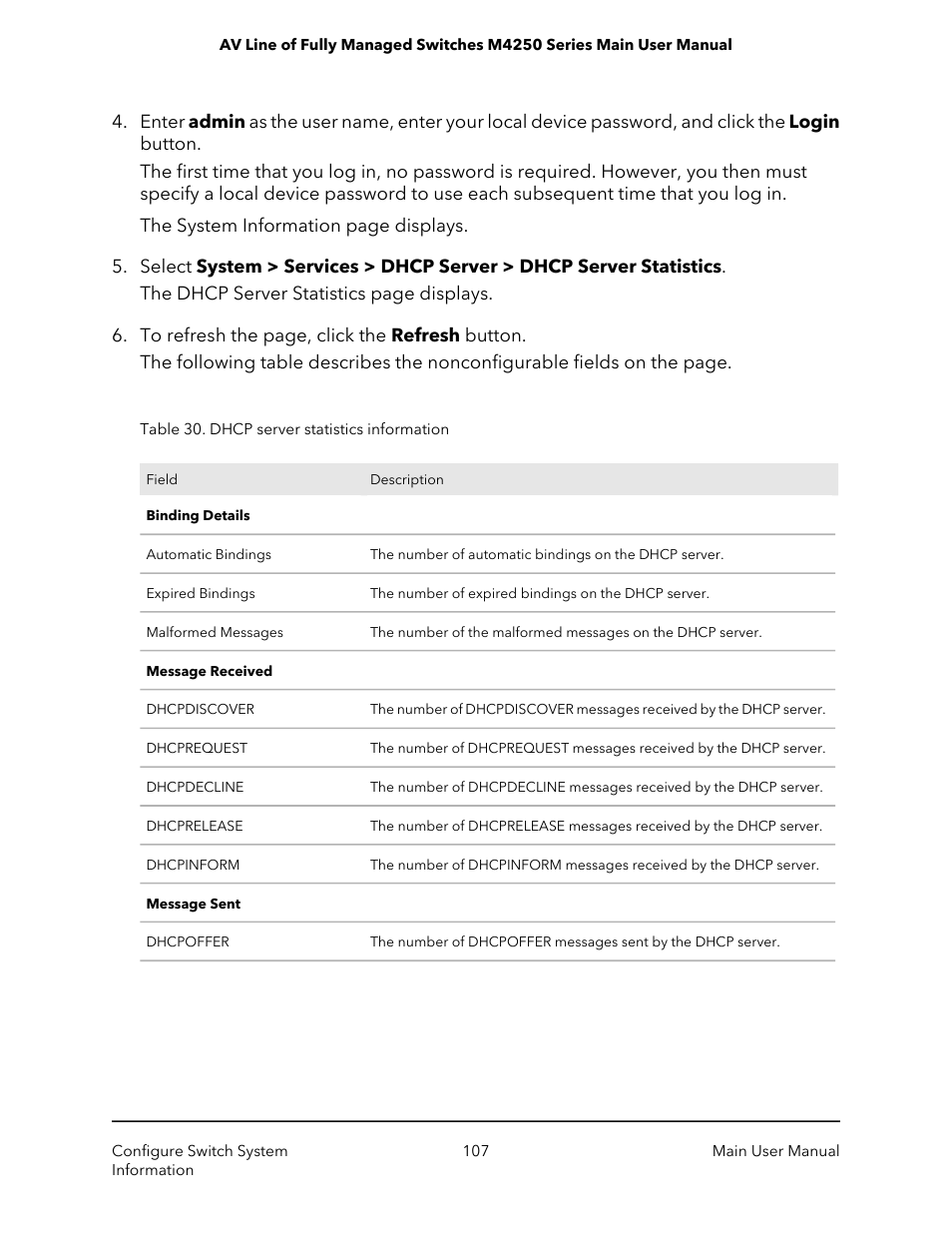 NETGEAR AV Line M4250 GSM4210PX 8-Port Gigabit PoE+ Compliant Managed AV Switch with SFP (220W) User Manual | Page 107 / 826