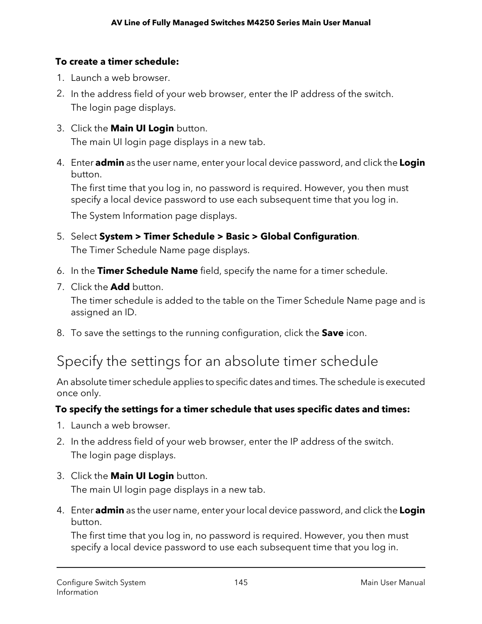 NETGEAR AV Line M4250 GSM4210PX 8-Port Gigabit PoE+ Compliant Managed AV Switch with SFP (220W) User Manual | Page 145 / 826