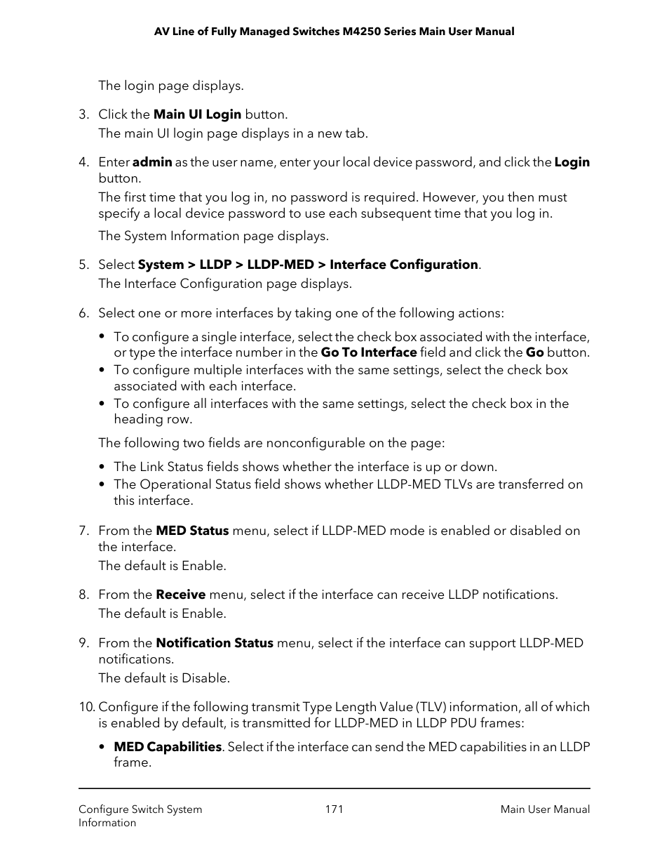 NETGEAR AV Line M4250 GSM4210PX 8-Port Gigabit PoE+ Compliant Managed AV Switch with SFP (220W) User Manual | Page 171 / 826