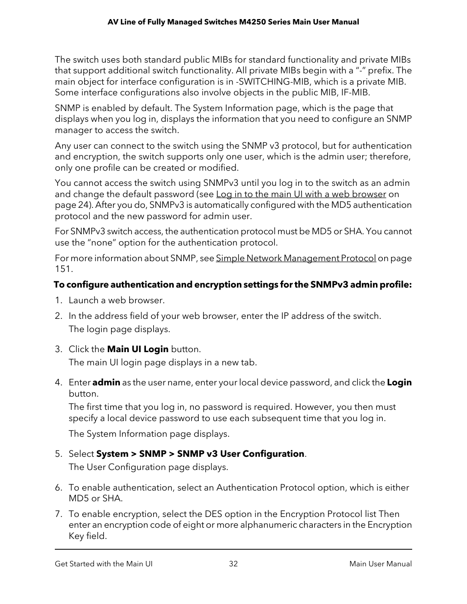 NETGEAR AV Line M4250 GSM4210PX 8-Port Gigabit PoE+ Compliant Managed AV Switch with SFP (220W) User Manual | Page 32 / 826