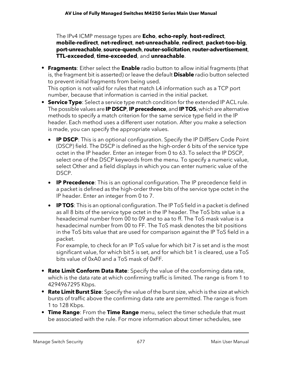 NETGEAR AV Line M4250 GSM4210PX 8-Port Gigabit PoE+ Compliant Managed AV Switch with SFP (220W) User Manual | Page 677 / 826