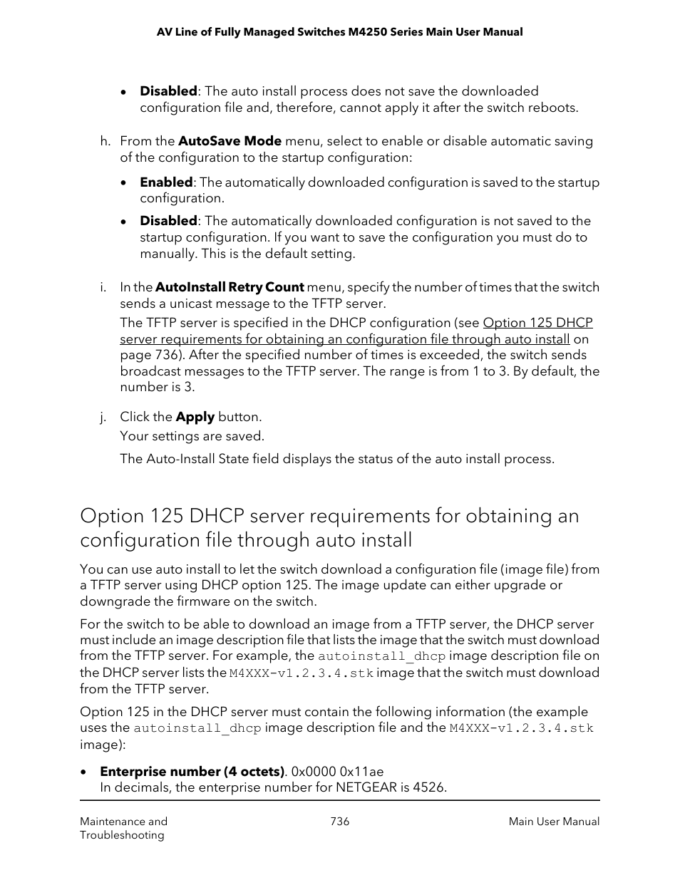 NETGEAR AV Line M4250 GSM4210PX 8-Port Gigabit PoE+ Compliant Managed AV Switch with SFP (220W) User Manual | Page 736 / 826