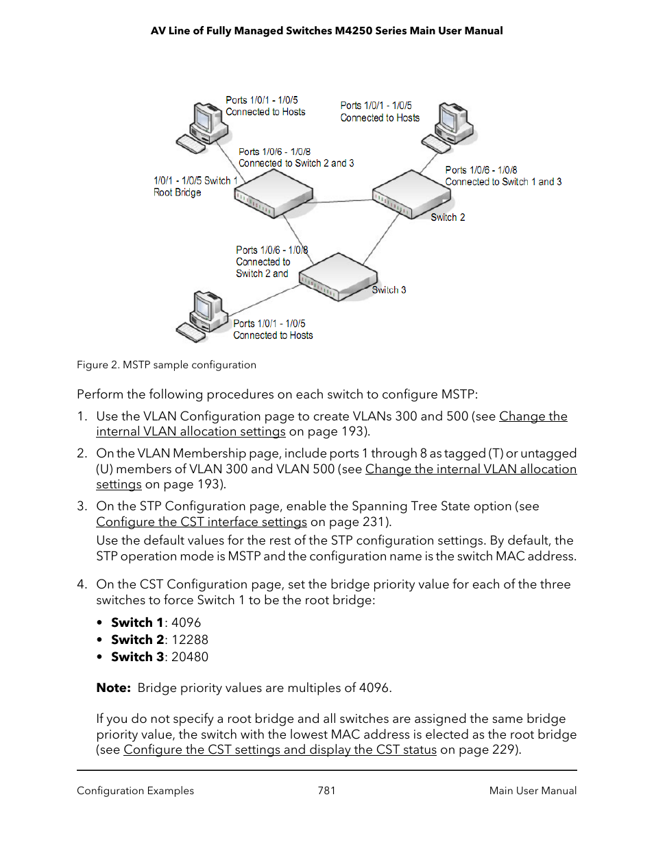 NETGEAR AV Line M4250 GSM4210PX 8-Port Gigabit PoE+ Compliant Managed AV Switch with SFP (220W) User Manual | Page 781 / 826