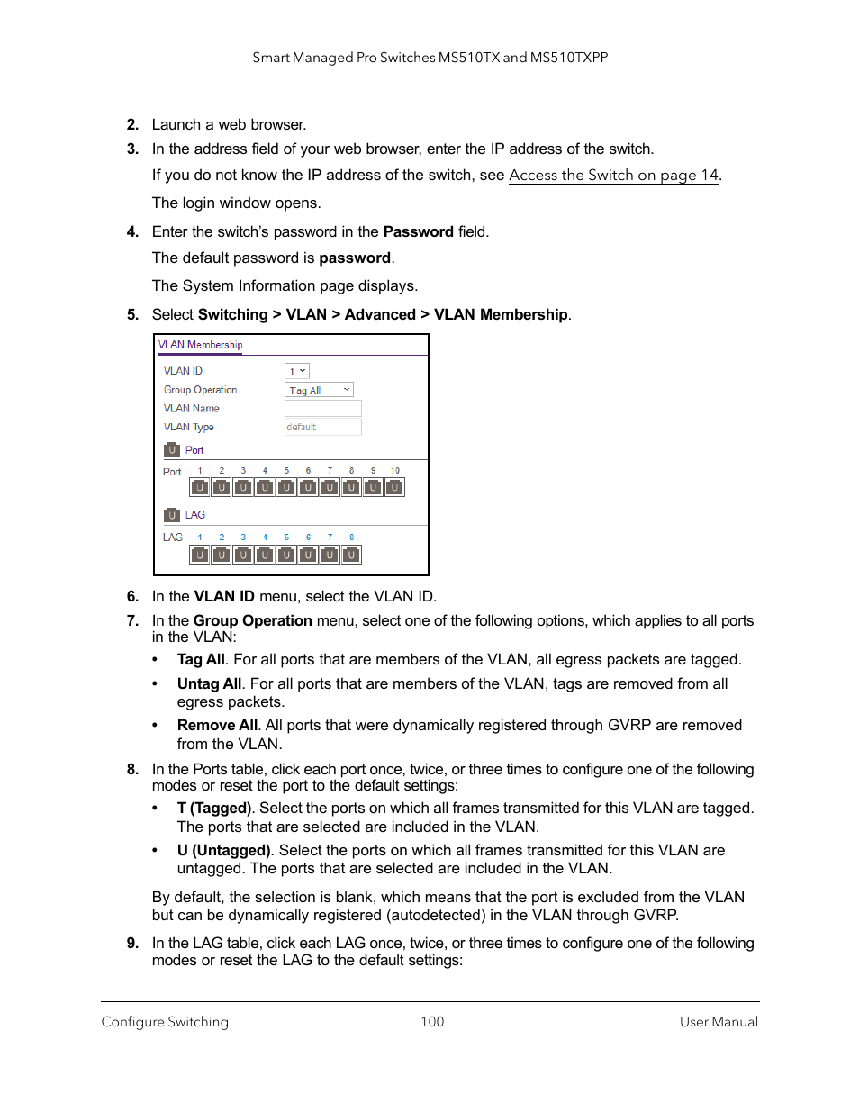 NETGEAR MS510TXPP 8 Port Gigabit PoE Managed Switch User Manual | Page 100 / 355