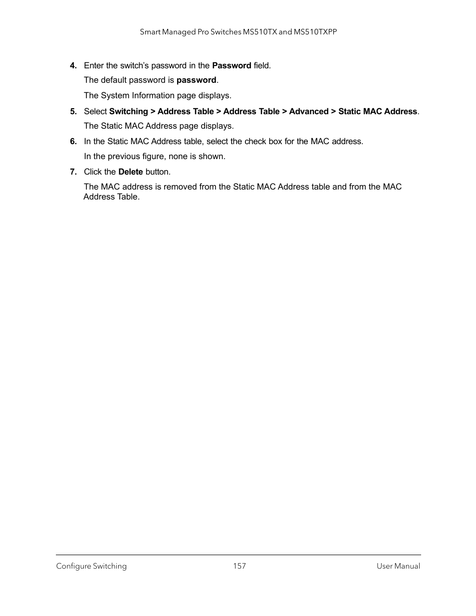 NETGEAR MS510TXPP 8 Port Gigabit PoE Managed Switch User Manual | Page 157 / 355