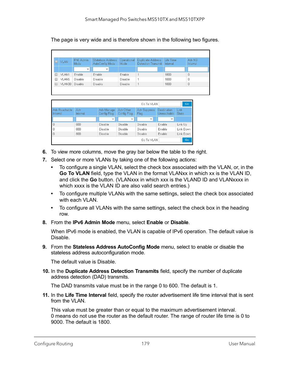 NETGEAR MS510TXPP 8 Port Gigabit PoE Managed Switch User Manual | Page 179 / 355