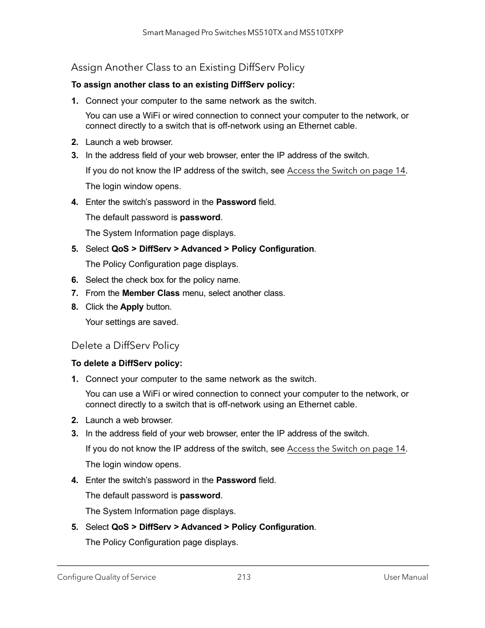 NETGEAR MS510TXPP 8 Port Gigabit PoE Managed Switch User Manual | Page 213 / 355