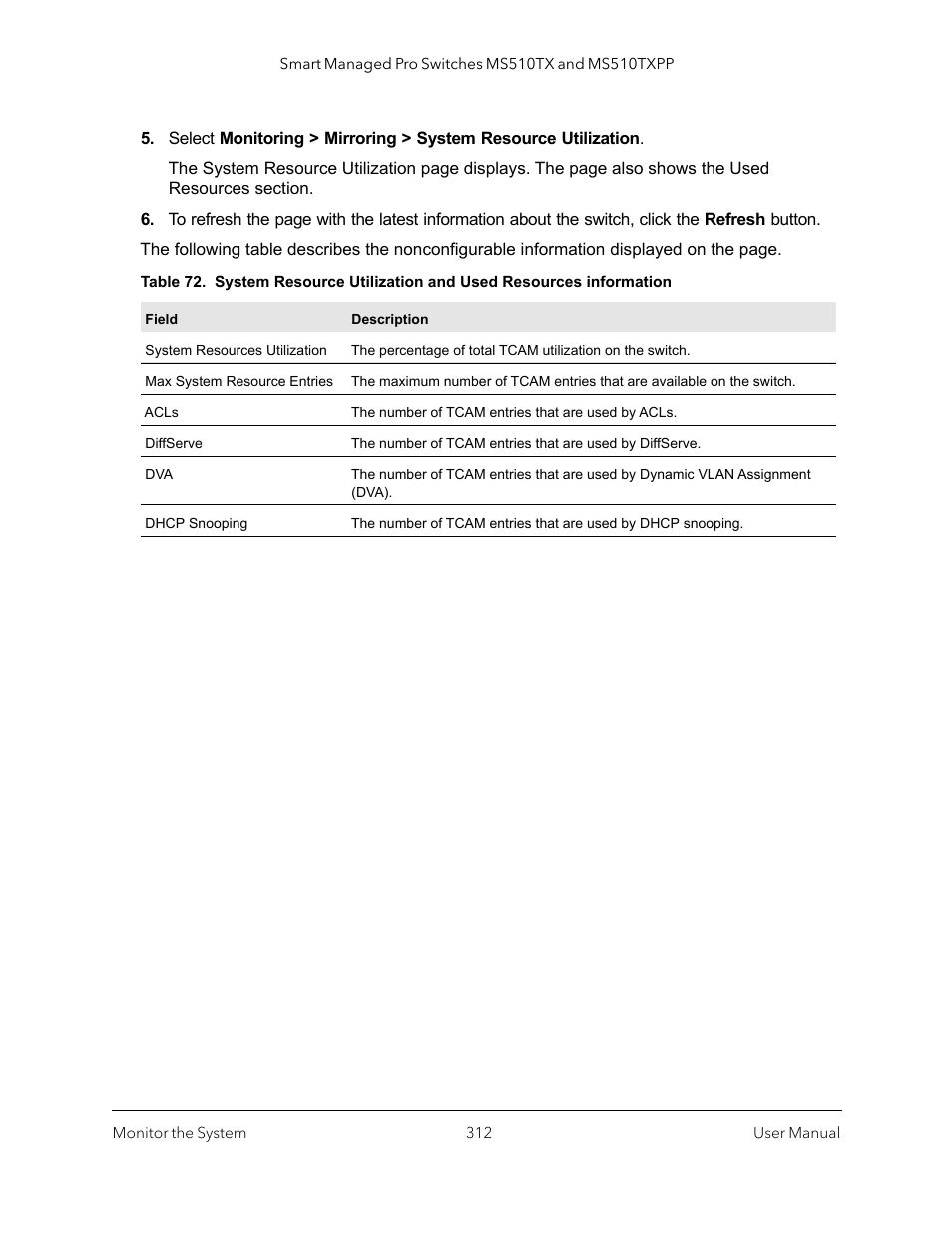 NETGEAR MS510TXPP 8 Port Gigabit PoE Managed Switch User Manual | Page 312 / 355