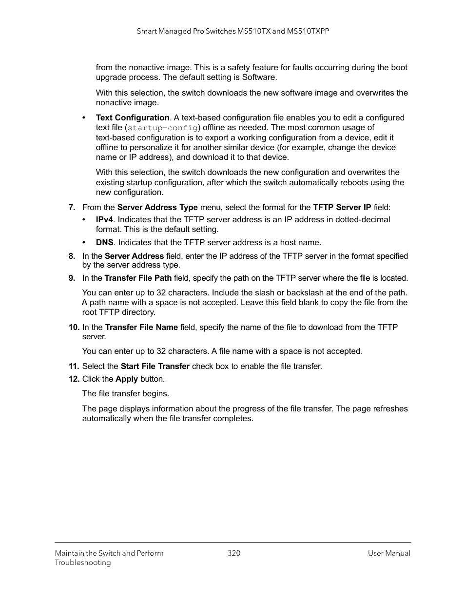 NETGEAR MS510TXPP 8 Port Gigabit PoE Managed Switch User Manual | Page 320 / 355