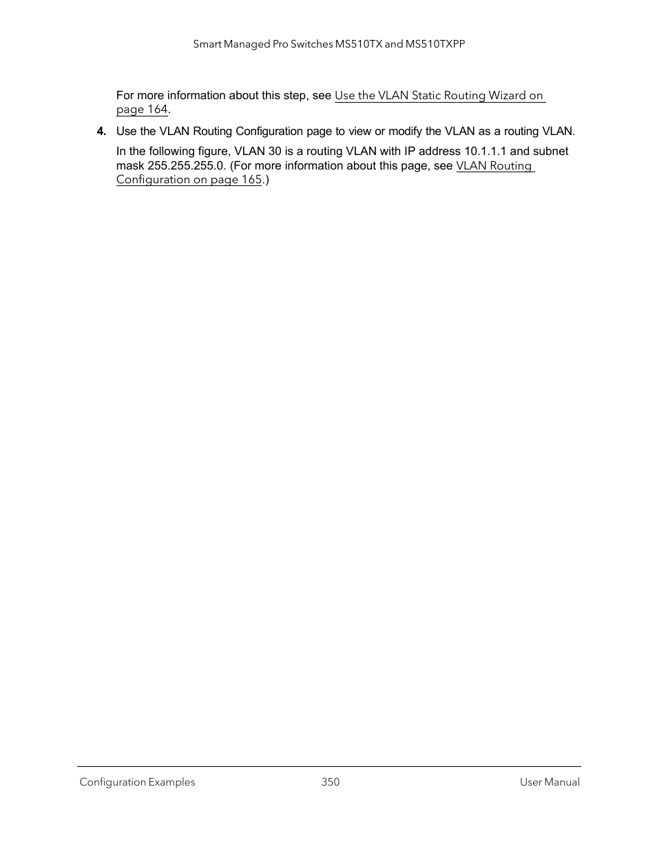 NETGEAR MS510TXPP 8 Port Gigabit PoE Managed Switch User Manual | Page 350 / 355