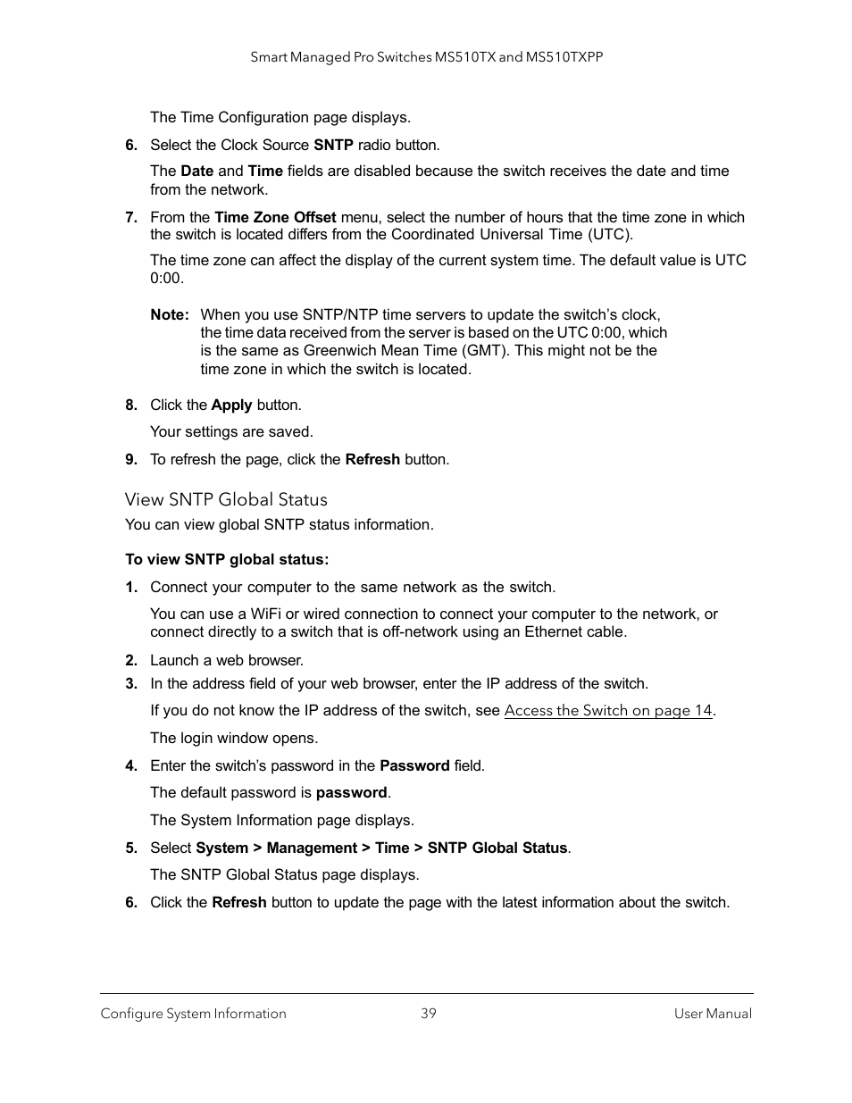 NETGEAR MS510TXPP 8 Port Gigabit PoE Managed Switch User Manual | Page 39 / 355