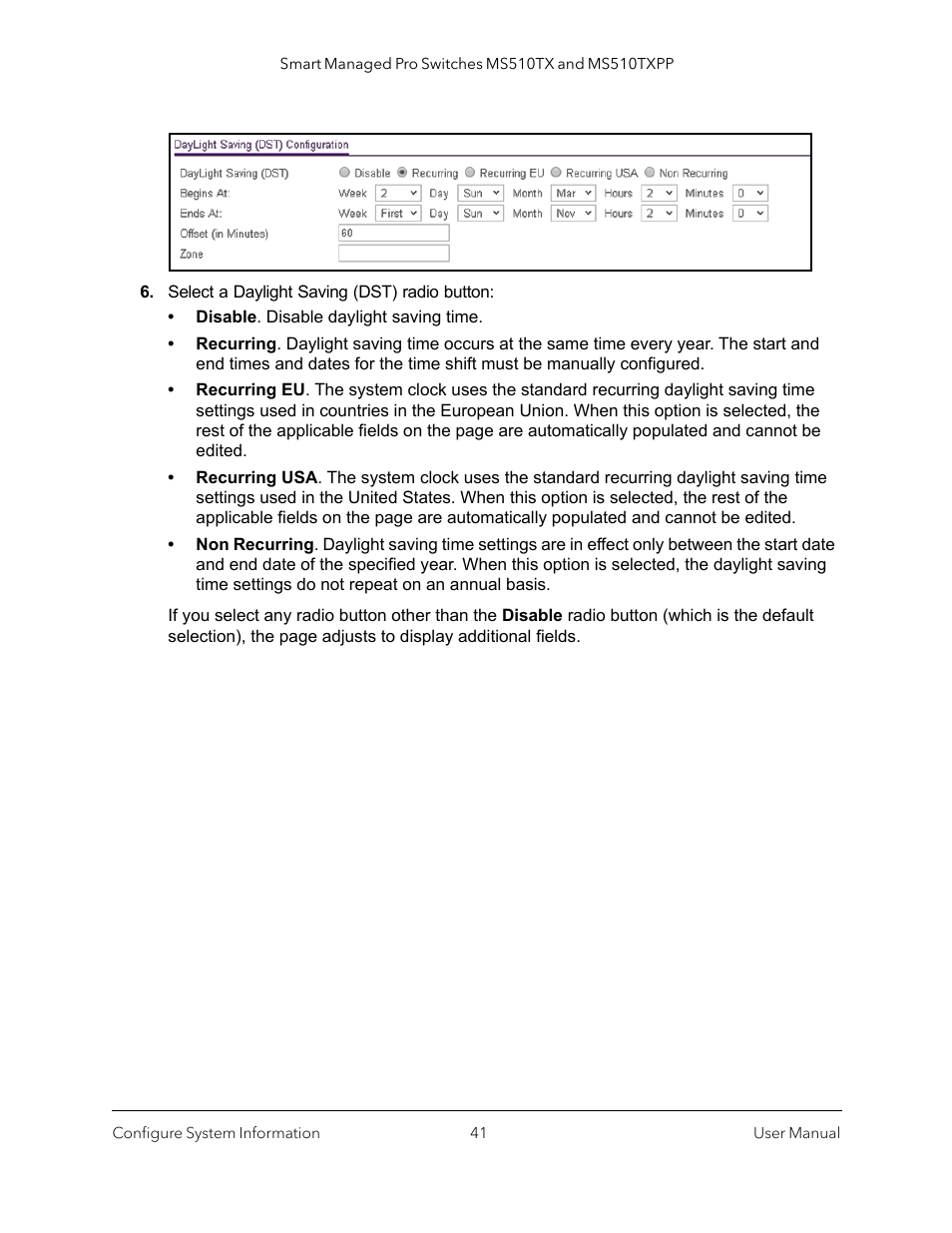 NETGEAR MS510TXPP 8 Port Gigabit PoE Managed Switch User Manual | Page 41 / 355