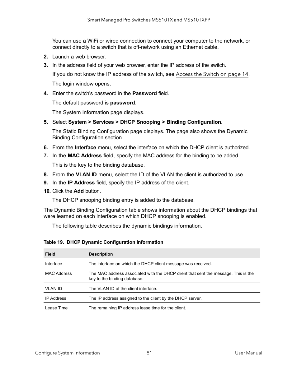 NETGEAR MS510TXPP 8 Port Gigabit PoE Managed Switch User Manual | Page 81 / 355