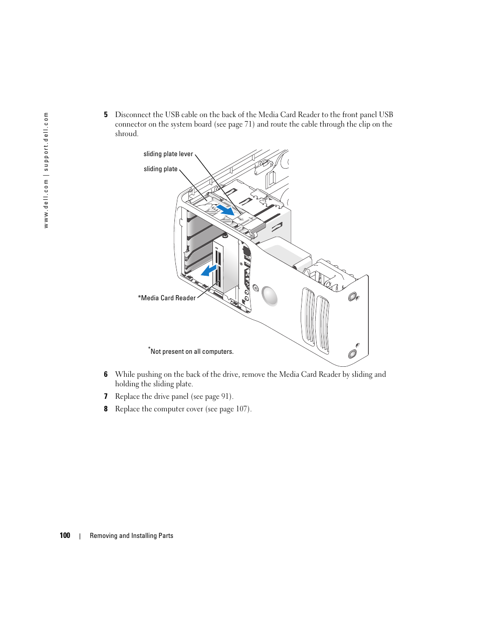 Dell Dimension 9150 User Manual | Page 100 / 148