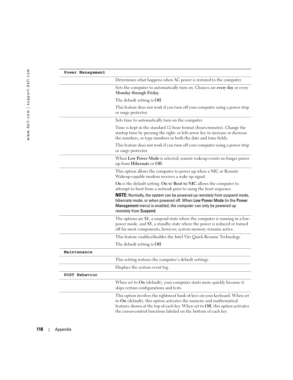 Dell Dimension 9150 User Manual | Page 118 / 148