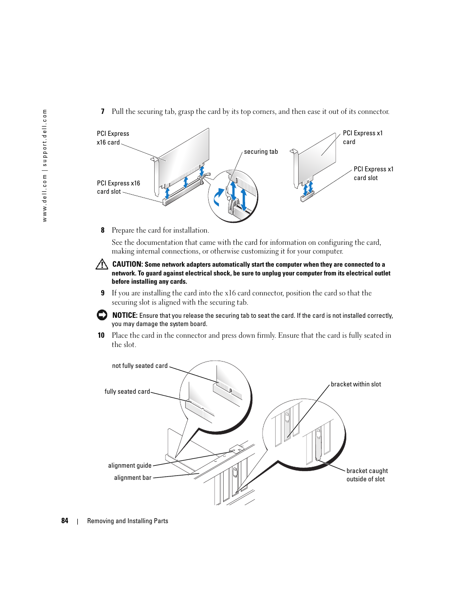 Dell Dimension 9150 User Manual | Page 84 / 148