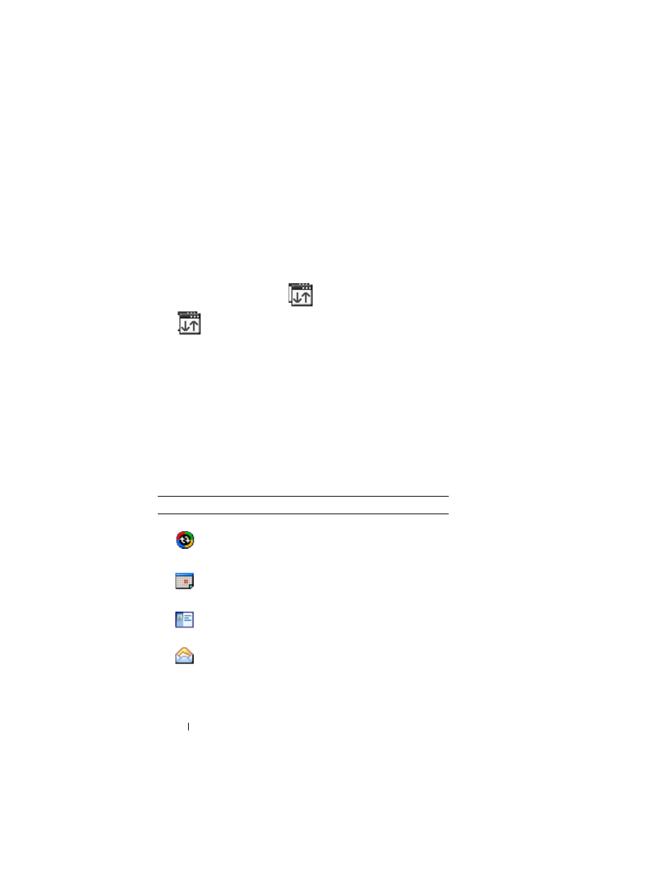 Switcher bar | Dell Axim X5 HC01U User Manual | Page 32 / 170
