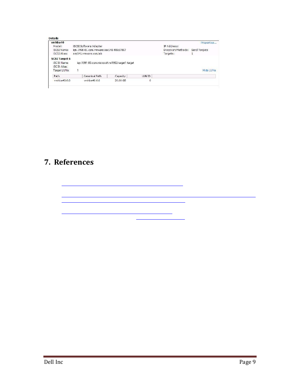 References | Dell ESX MD3000I User Manual | Page 9 / 10