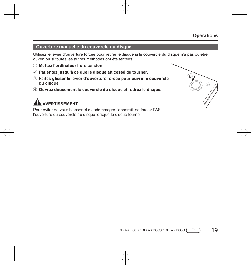Pioneer BDR-XD08S Portable USB 3.2 Gen 1 Clamshell Optical Drive (Snow White Silver) User Manual | Page 51 / 68