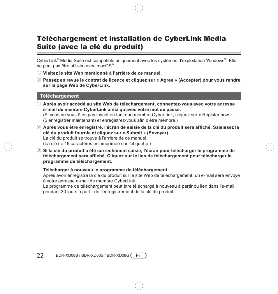 Pioneer BDR-XD08S Portable USB 3.2 Gen 1 Clamshell Optical Drive (Snow White Silver) User Manual | Page 54 / 68