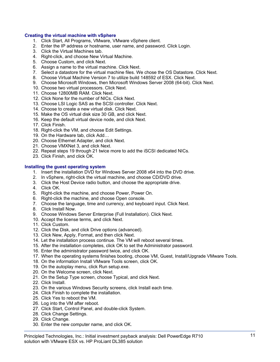 Dell POWEREDGE DL385 User Manual | Page 11 / 28