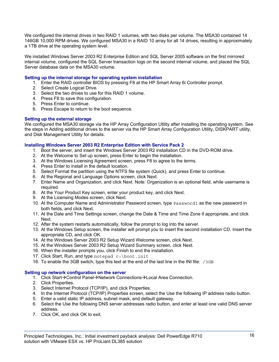 Dell POWEREDGE DL385 User Manual | Page 16 / 28
