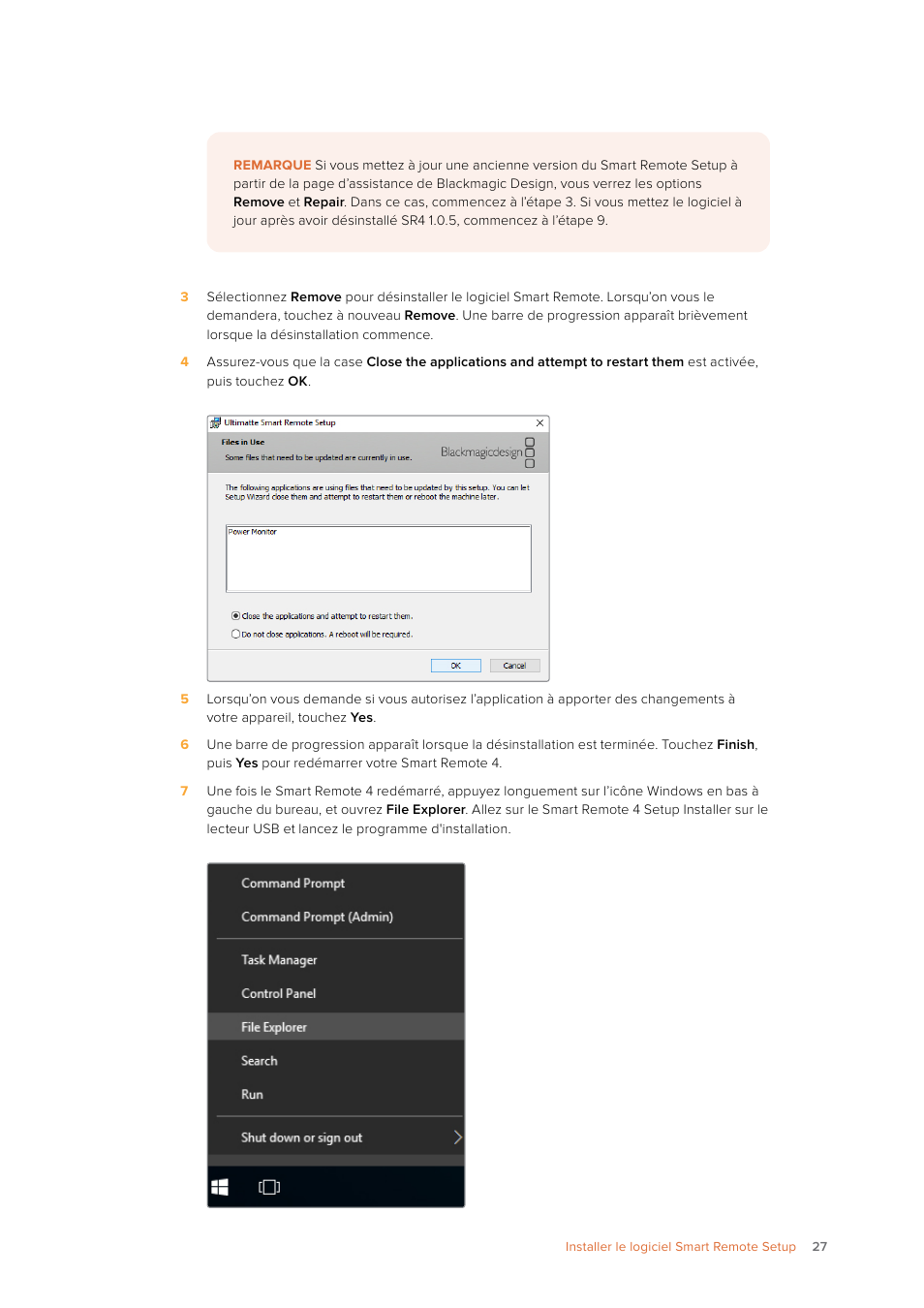 Blackmagic Design Ultimatte SmRemote 4 User Manual | Page 27 / 111