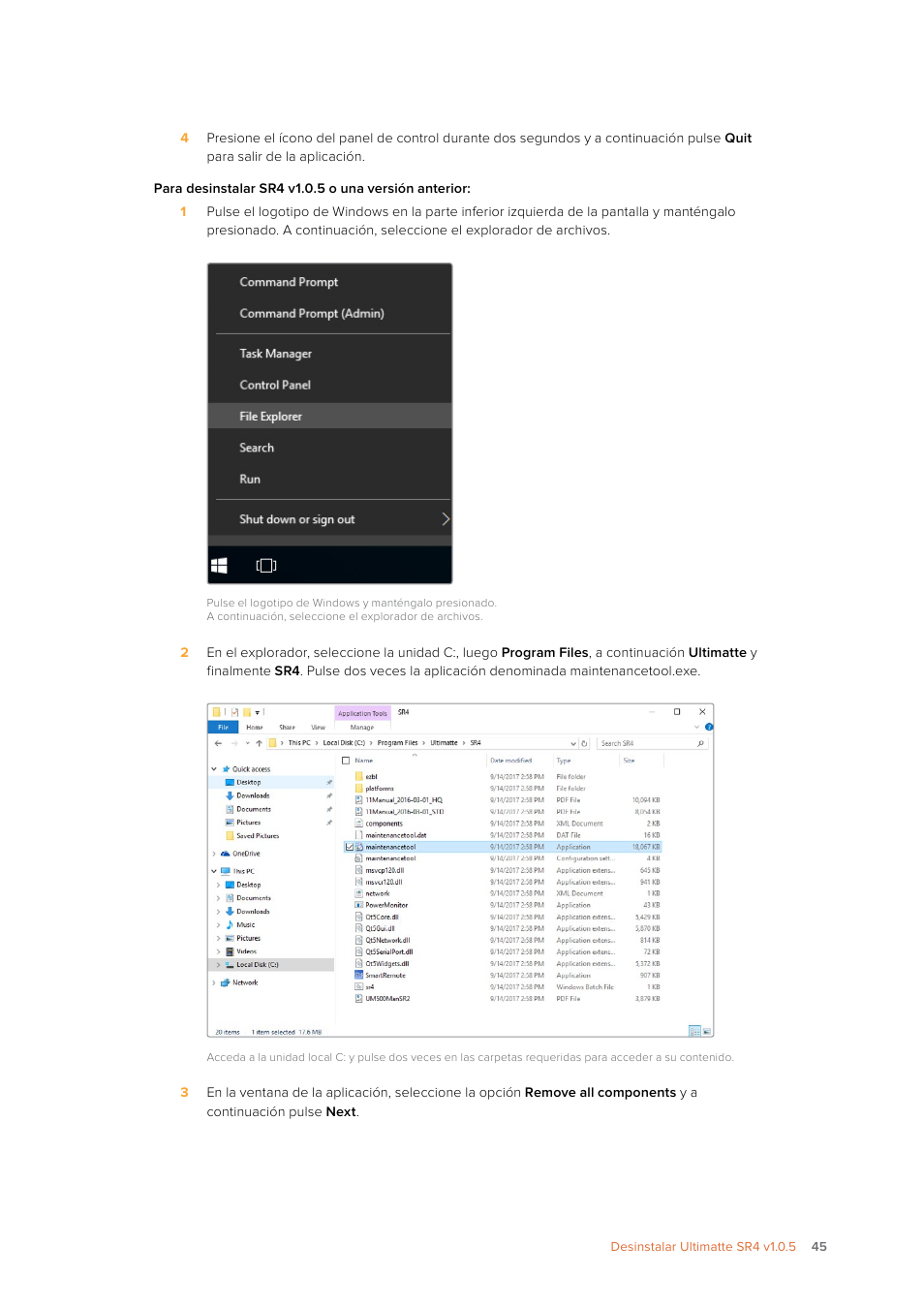 Blackmagic Design Ultimatte SmRemote 4 User Manual | Page 45 / 111