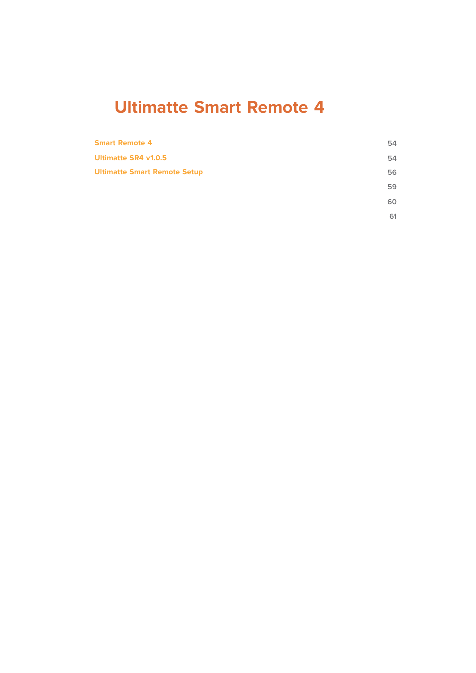 Ultimatte smart remote 4 | Blackmagic Design Ultimatte SmRemote 4 User Manual | Page 53 / 111