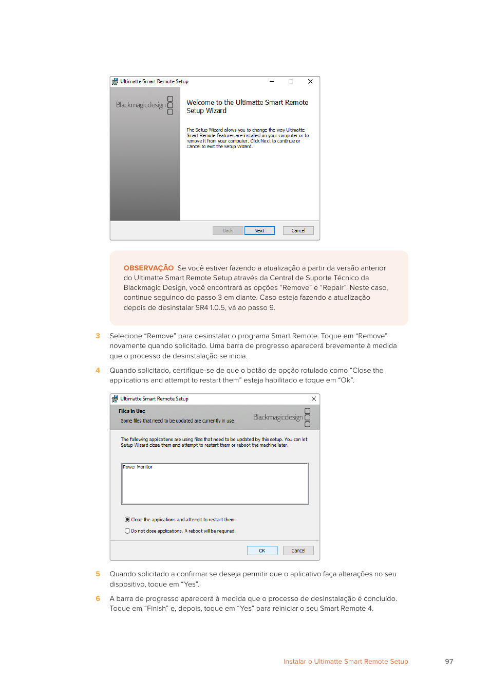 Blackmagic Design Ultimatte SmRemote 4 User Manual | Page 97 / 111