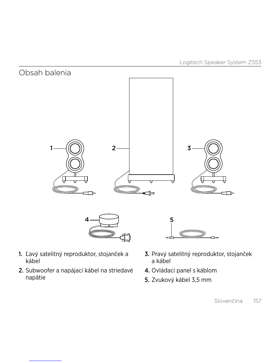 Logitech Z533 2.1 Speaker System with Subwoofer and Control Pod User Manual | Page 157 / 200