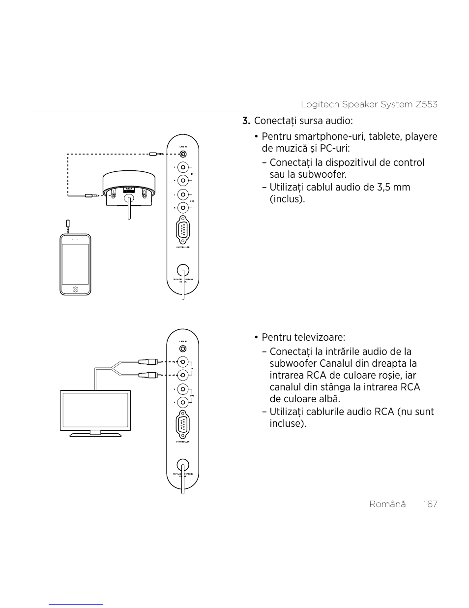 Logitech Z533 2.1 Speaker System with Subwoofer and Control Pod User Manual | Page 167 / 200