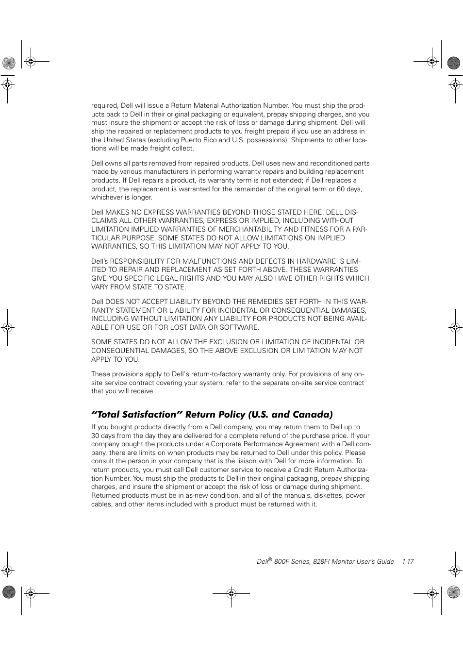Dell 800F User Manual | Page 23 / 32