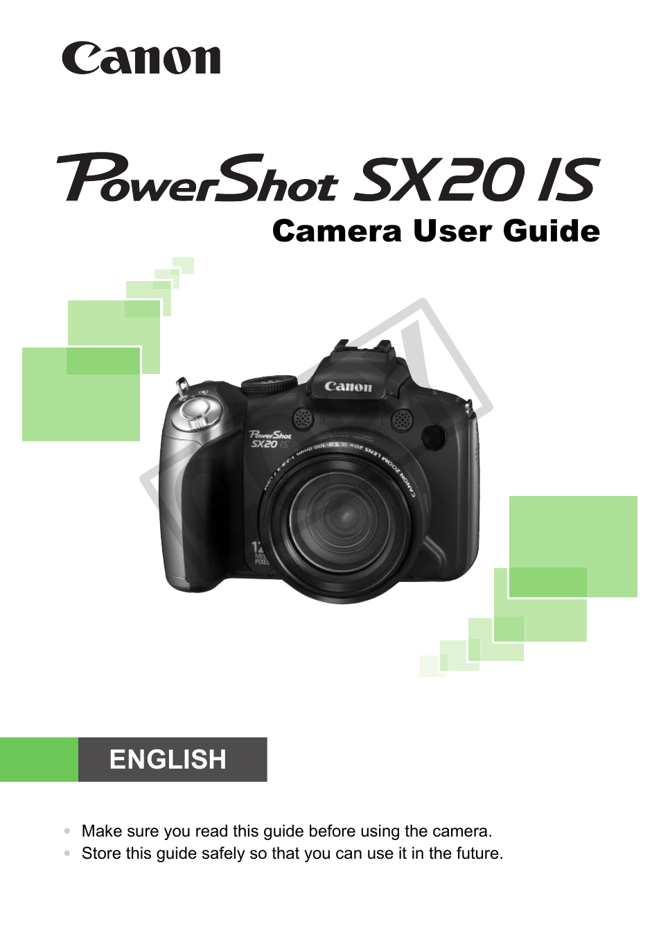 Canon POWERSHOT SX201S User Manual | 180 pages