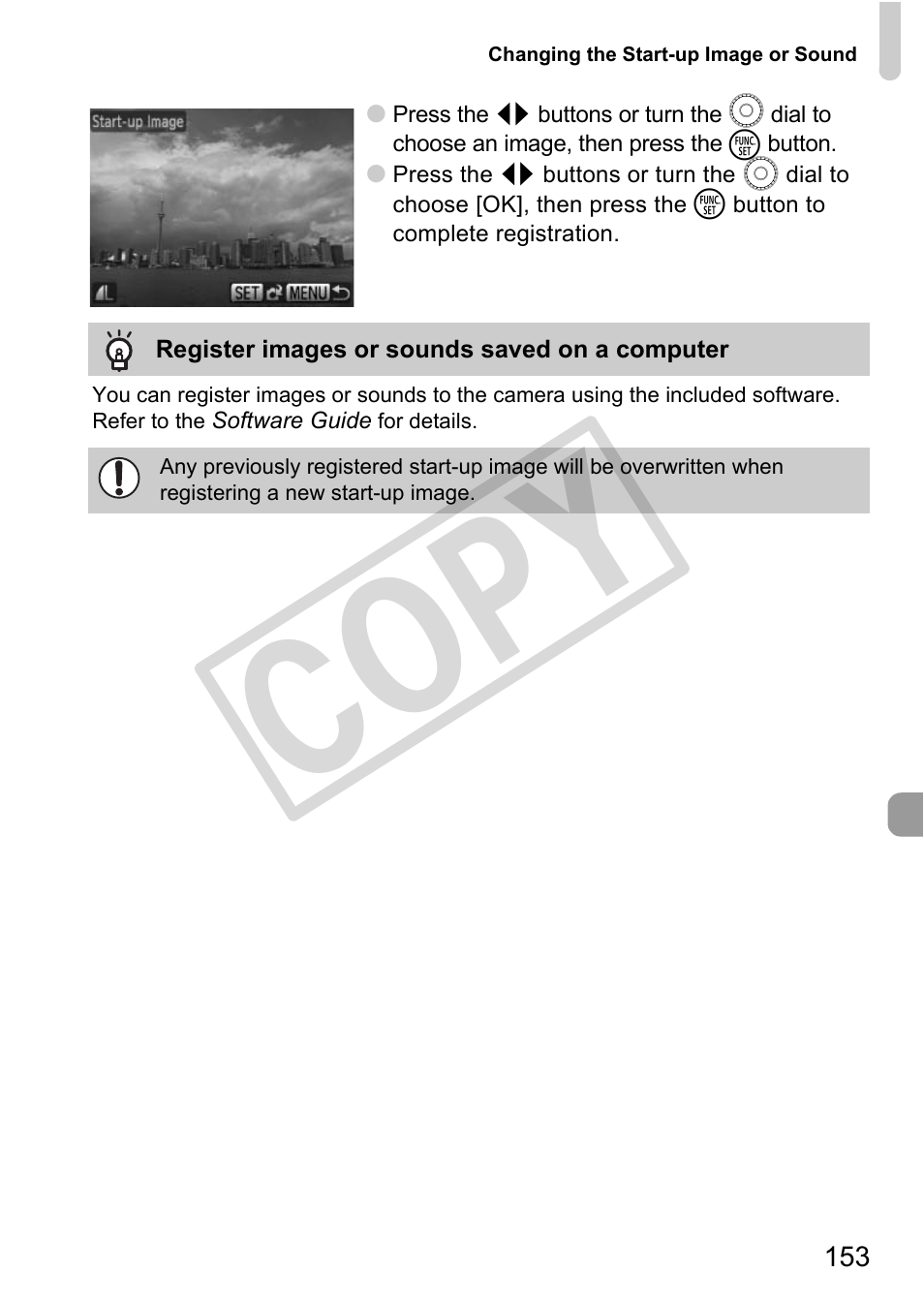 Co py | Canon POWERSHOT SX201S User Manual | Page 153 / 180