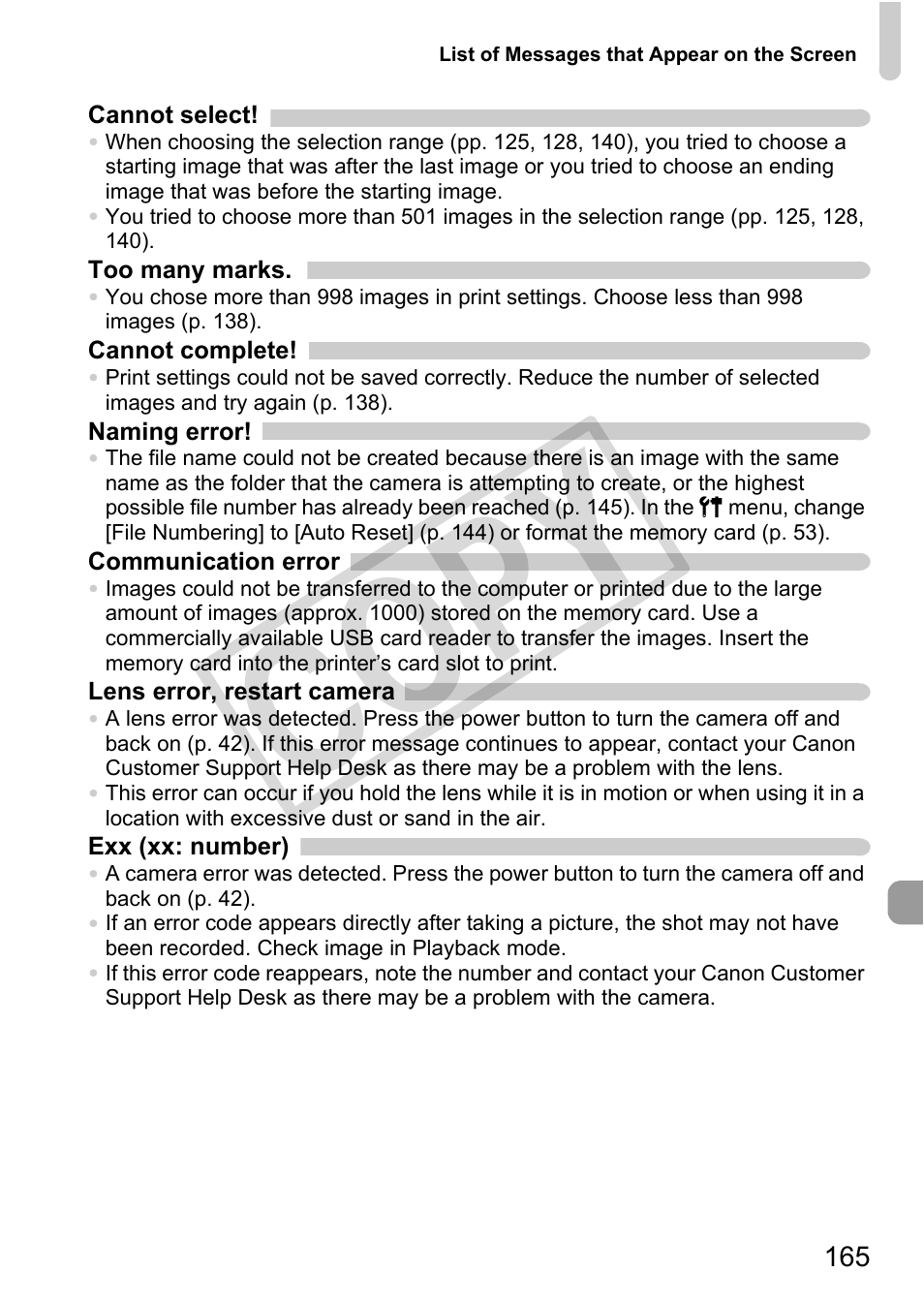 Co py | Canon POWERSHOT SX201S User Manual | Page 165 / 180