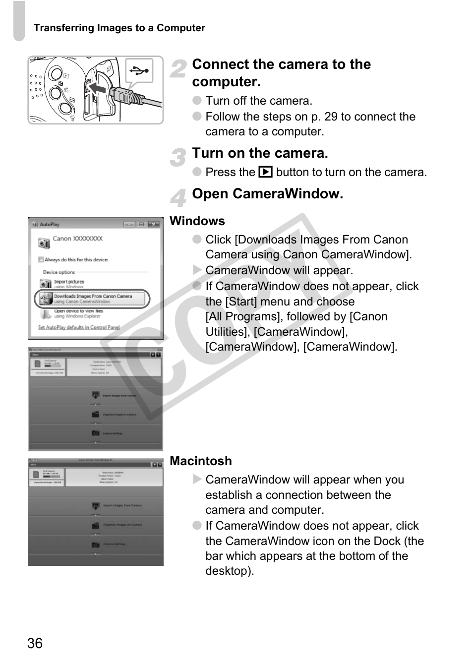 Co py | Canon POWERSHOT SX201S User Manual | Page 36 / 180