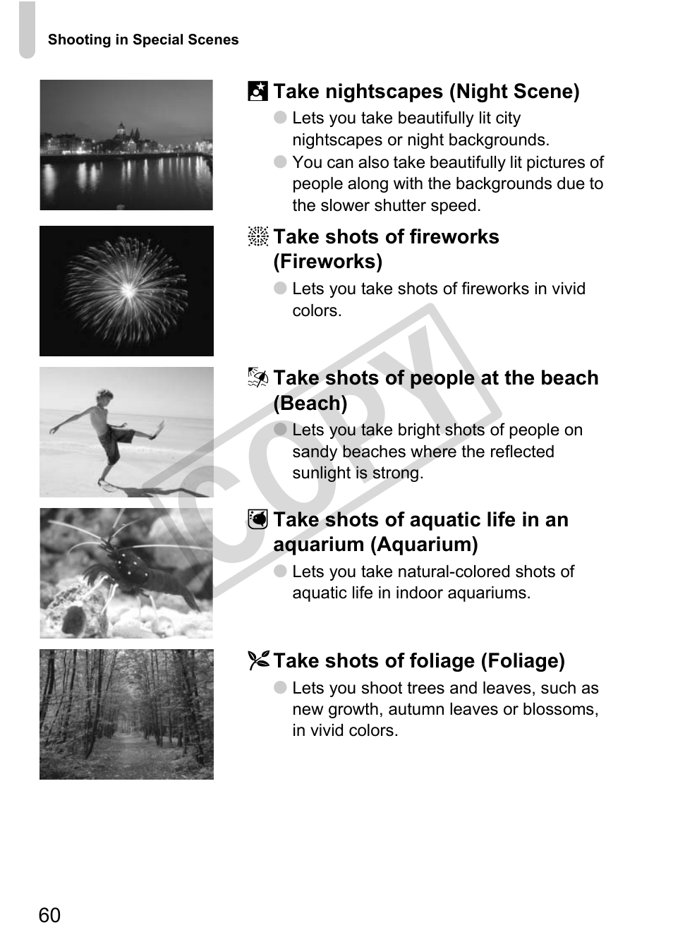 P. 60), Co py | Canon POWERSHOT SX201S User Manual | Page 60 / 180