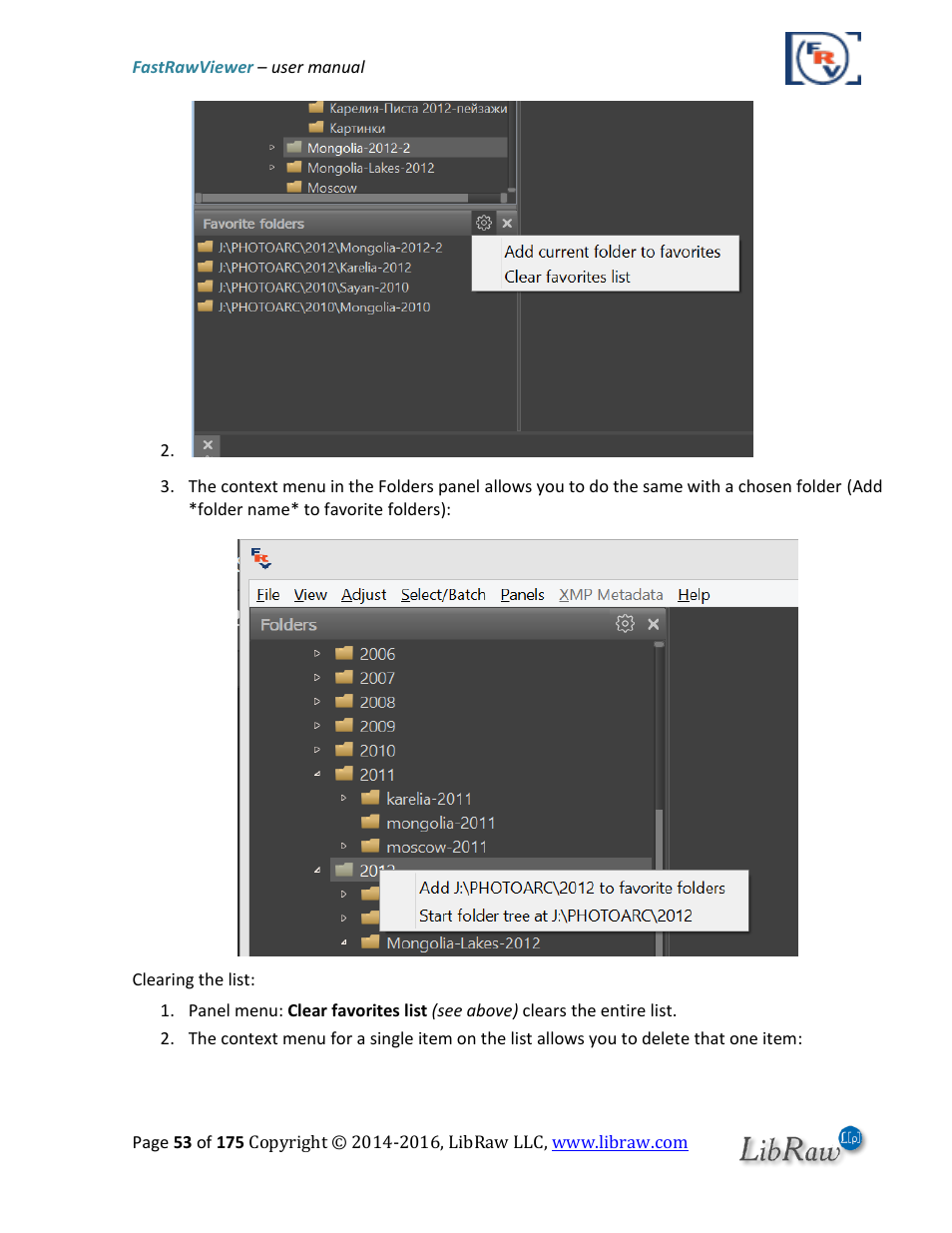 FastRawViewer Software 2.0 (Download) User Manual | Page 53 / 175