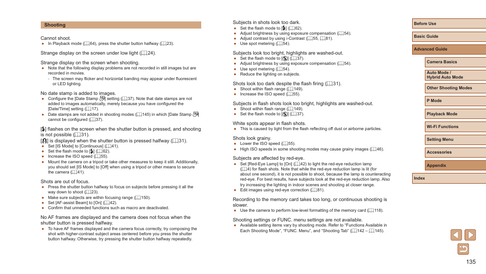 Canon PowerShot ELPH 360 HS Digital Camera (Silver) User Manual | Page 135 / 157