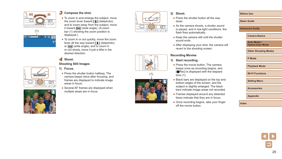 Canon PowerShot ELPH 360 HS Digital Camera (Silver) User Manual | Page 29 / 157