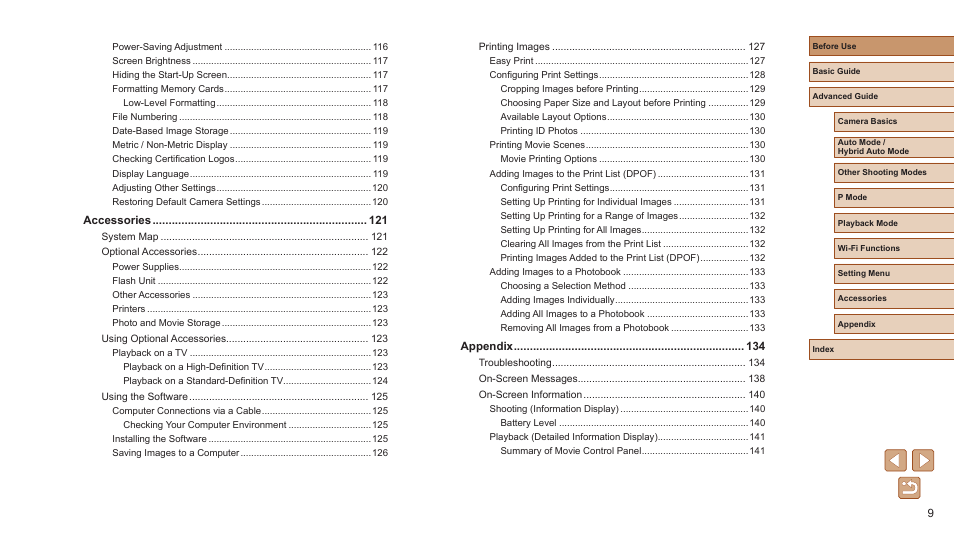 Canon PowerShot ELPH 360 HS Digital Camera (Silver) User Manual | Page 9 / 157