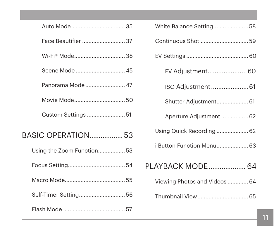 Basic operation, Playback mode | Kodak PIXPRO AZ528 Digital Camera (Black) User Manual | Page 12 / 123