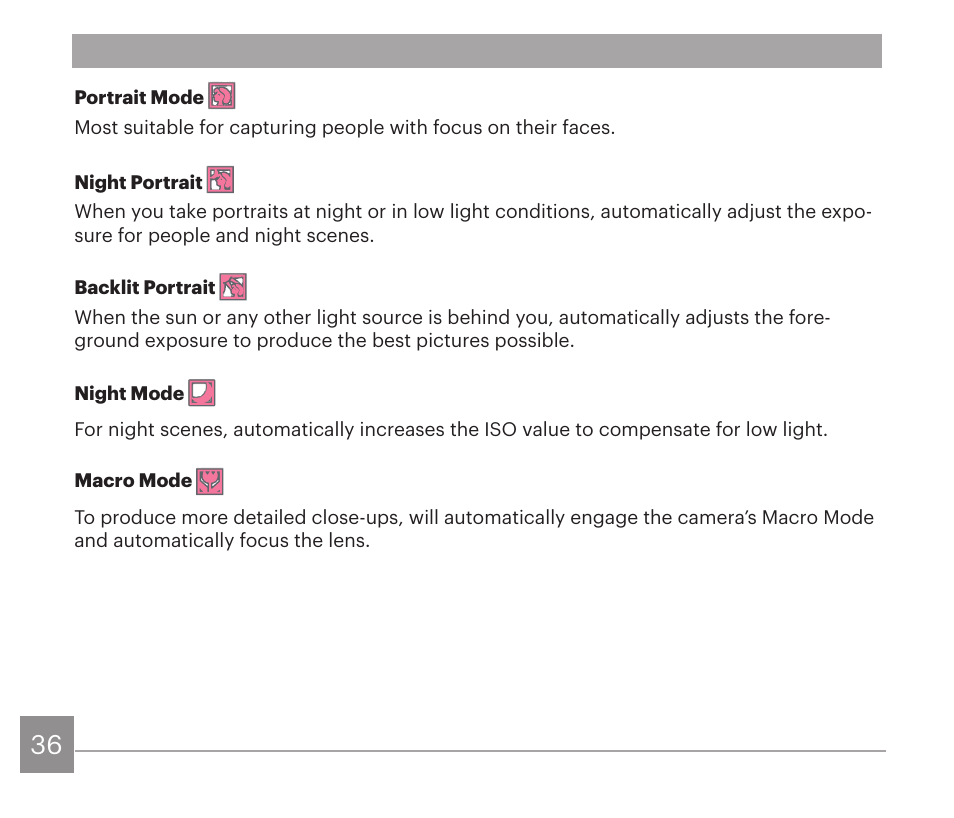 Kodak PIXPRO AZ528 Digital Camera (Black) User Manual | Page 37 / 123