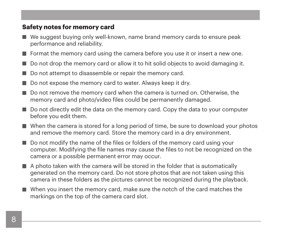 Kodak PIXPRO AZ528 Digital Camera (Black) User Manual | Page 9 / 123