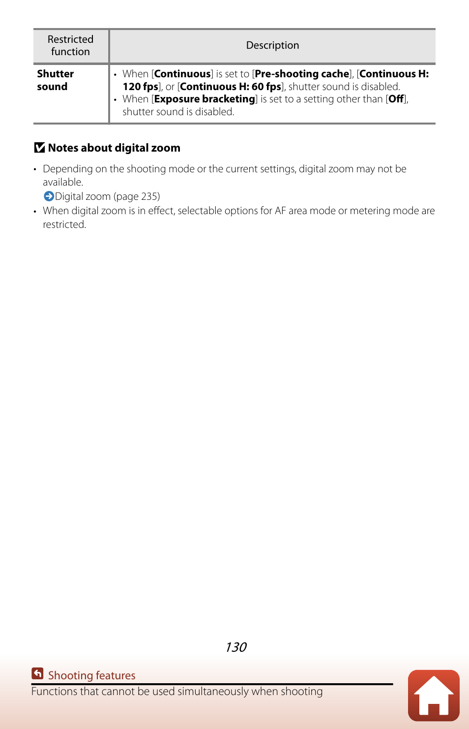 Nikon COOLPIX P950 Digital Camera User Manual | Page 130 / 306