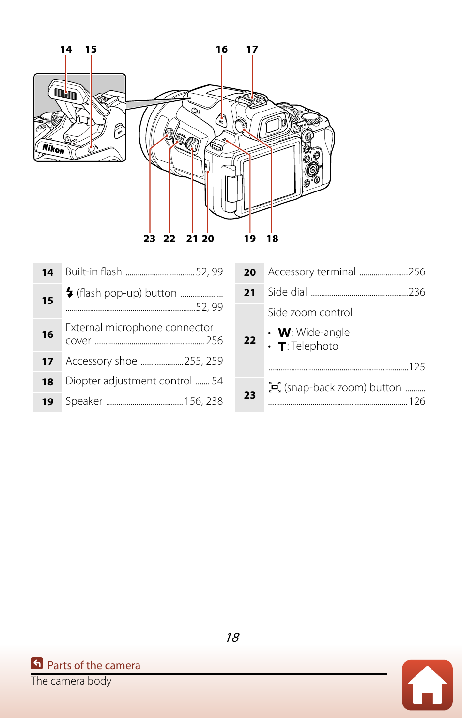 Nikon COOLPIX P950 Digital Camera User Manual | Page 18 / 306