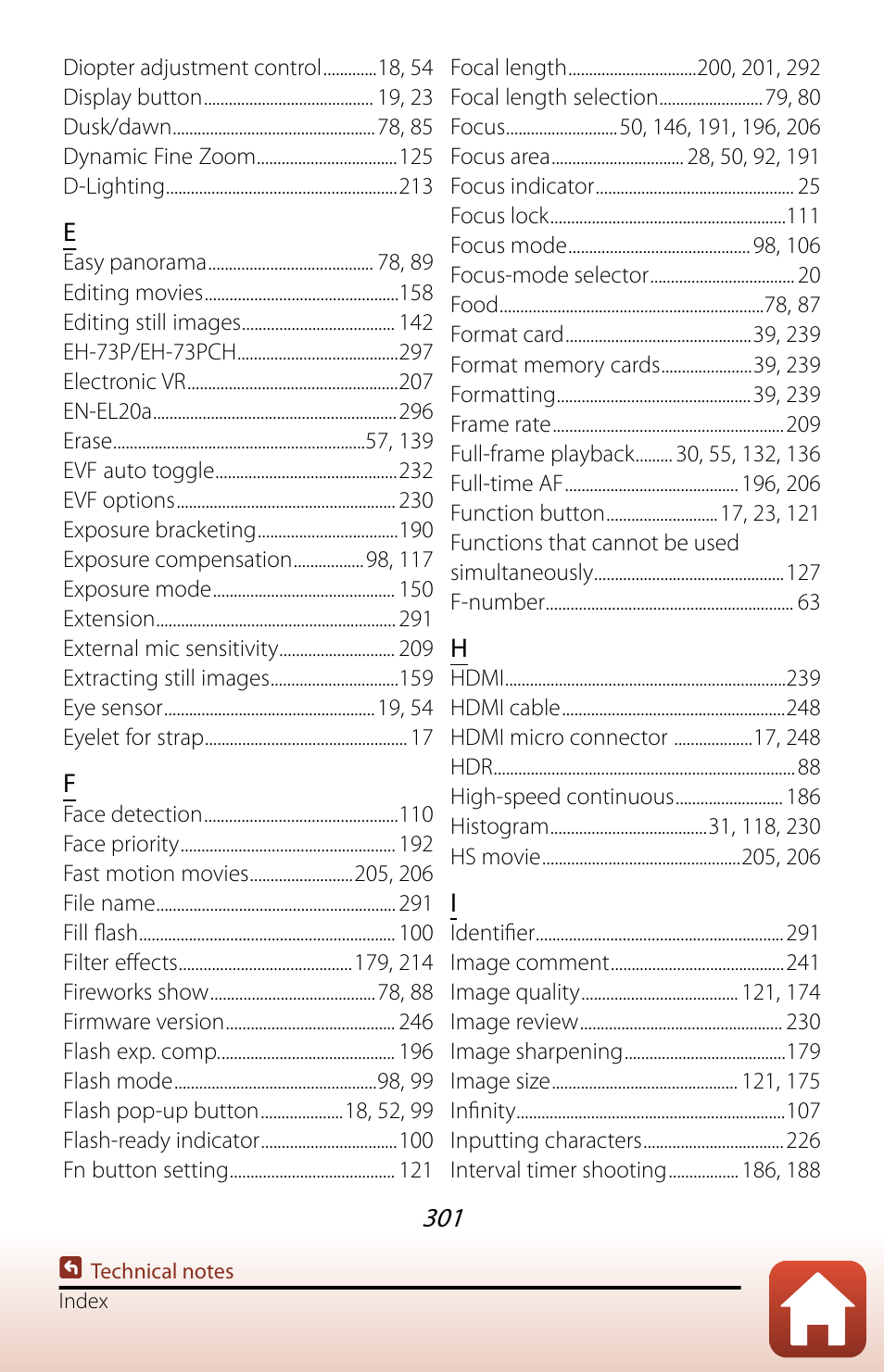 Nikon COOLPIX P950 Digital Camera User Manual | Page 301 / 306