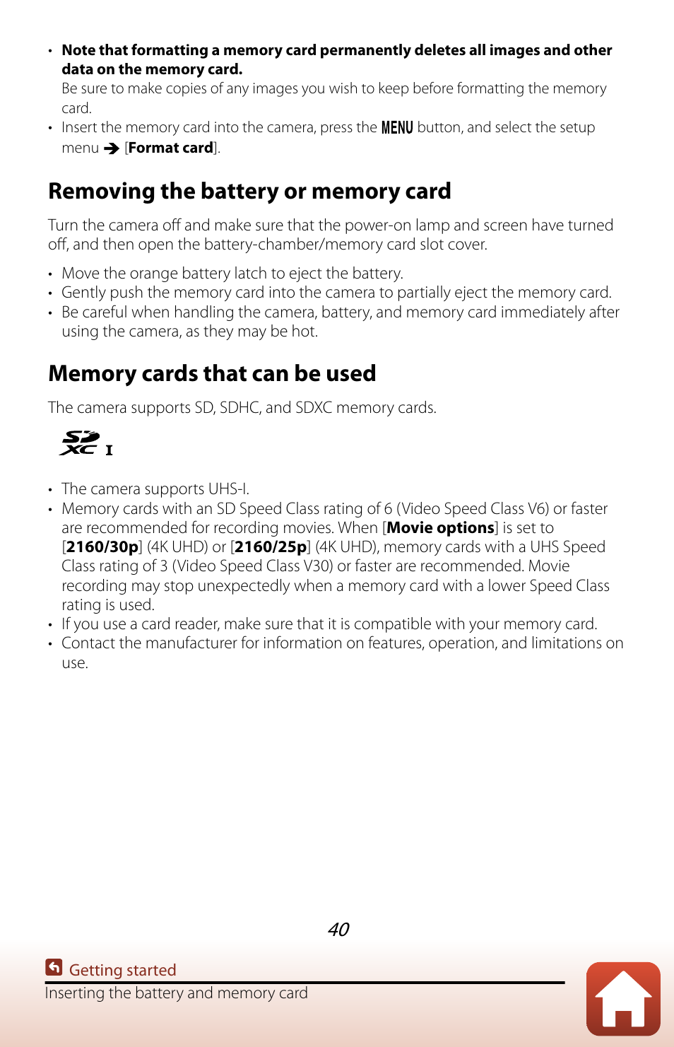 Nikon COOLPIX P950 Digital Camera User Manual | Page 40 / 306