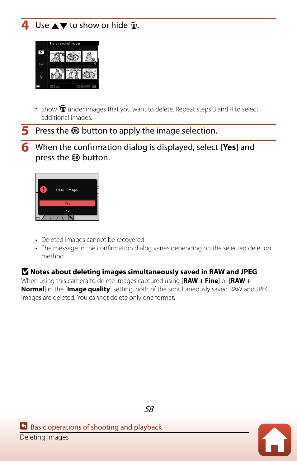 Nikon COOLPIX P950 Digital Camera User Manual | Page 58 / 306